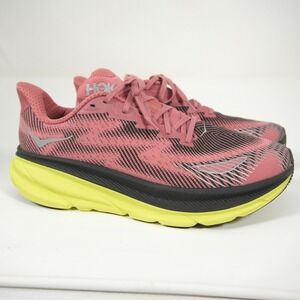 Hoka Clifton 9 GORE-TEX TS Women 12 Pink Running Shoes 1159910 CLY